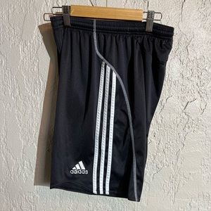 XL Youth Adidas Black Soccer Shorts Black